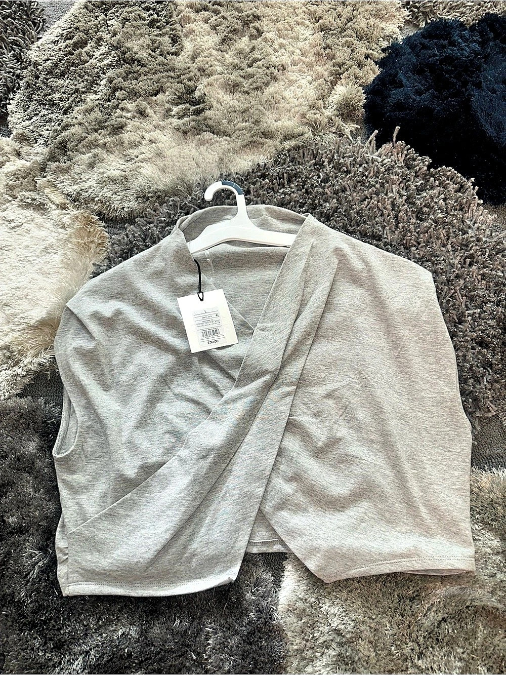 KBB by Kahlana Wrap Shirt Large NWT